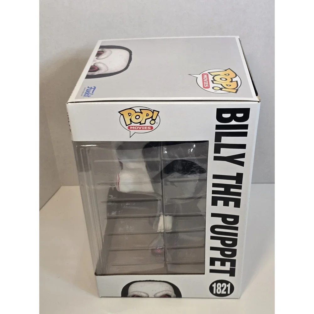 Funko Pop Jumbo 10 in: Billy the Puppet #1821‎ MOVIES Saw Vinyl LIGHT BOX DMG